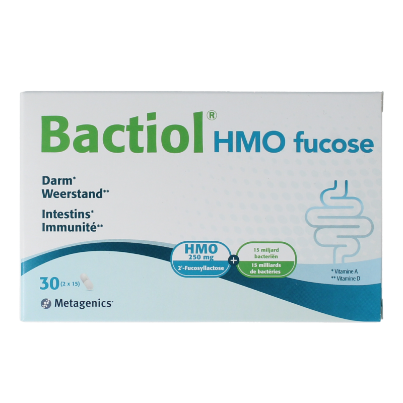 Metagenics Bactiol HMO fucose 2x15 capsules 30 Capsules
