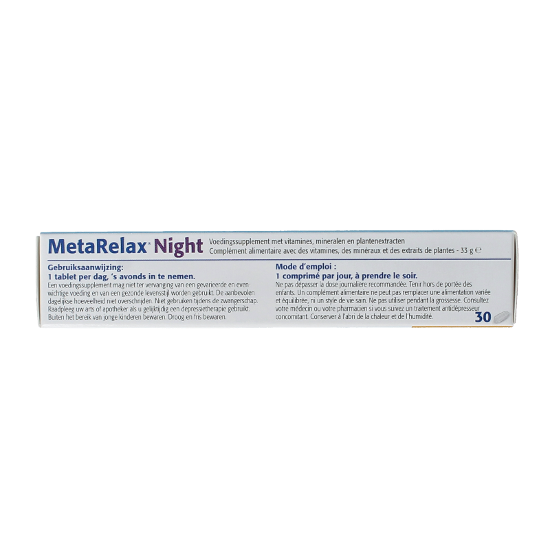 Metagenics Metarelax night 30 Tabletten