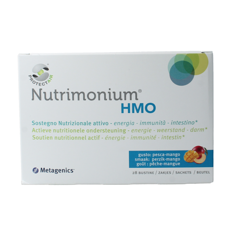 Metagenics Nutrimonium HMO perzik-mango NF 28 Sachets