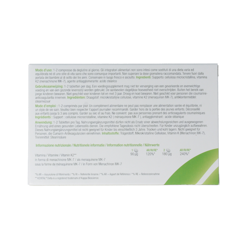 Metagenics Vitamine K2 84 Tabletten