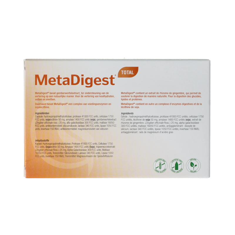 Metagenics Metadigest total NFD 15 Capsules