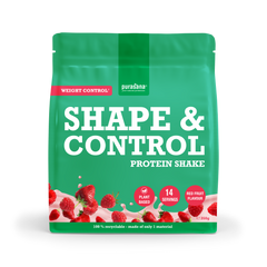 Purasana Shape & control plant protein rode vruchten 350.00 Gram