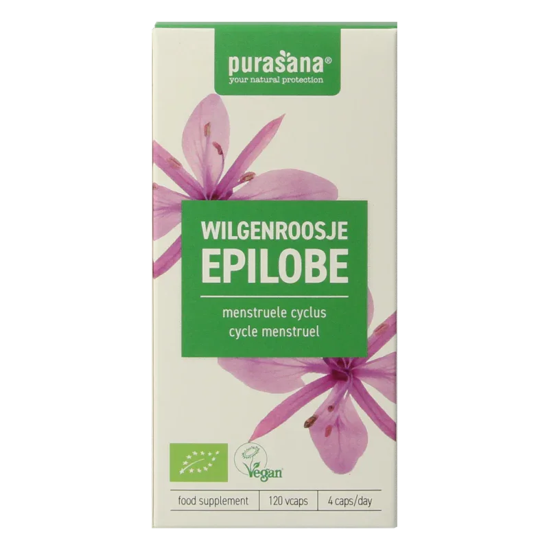 Purasana Wilgenroosje vegan bio 120 Vegetarische capsules
