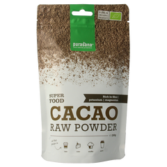 Purasana Cacao poeder vegan bio 200 Gram