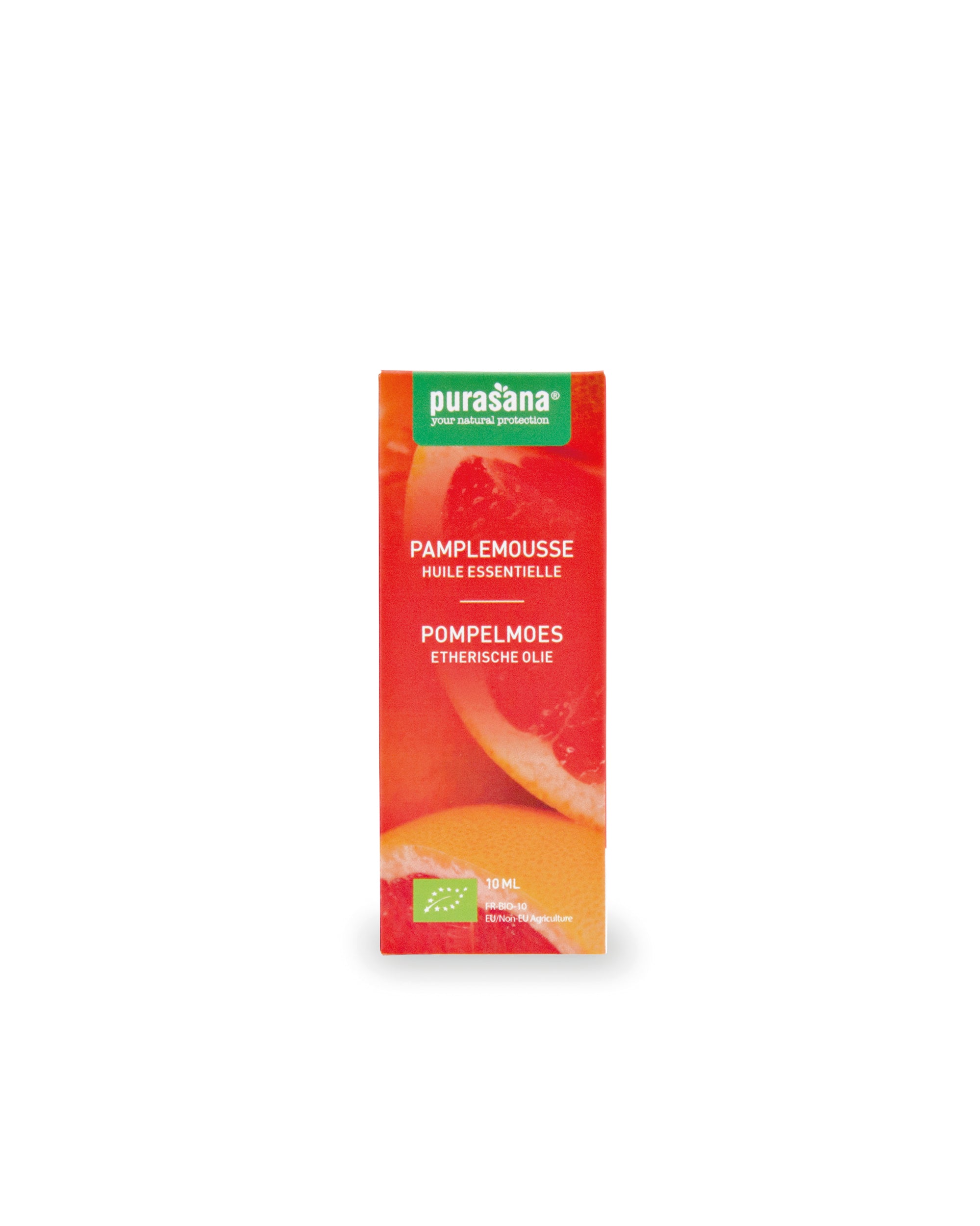 Purasana Pompelmoes olie bio 10.00 Milliliter