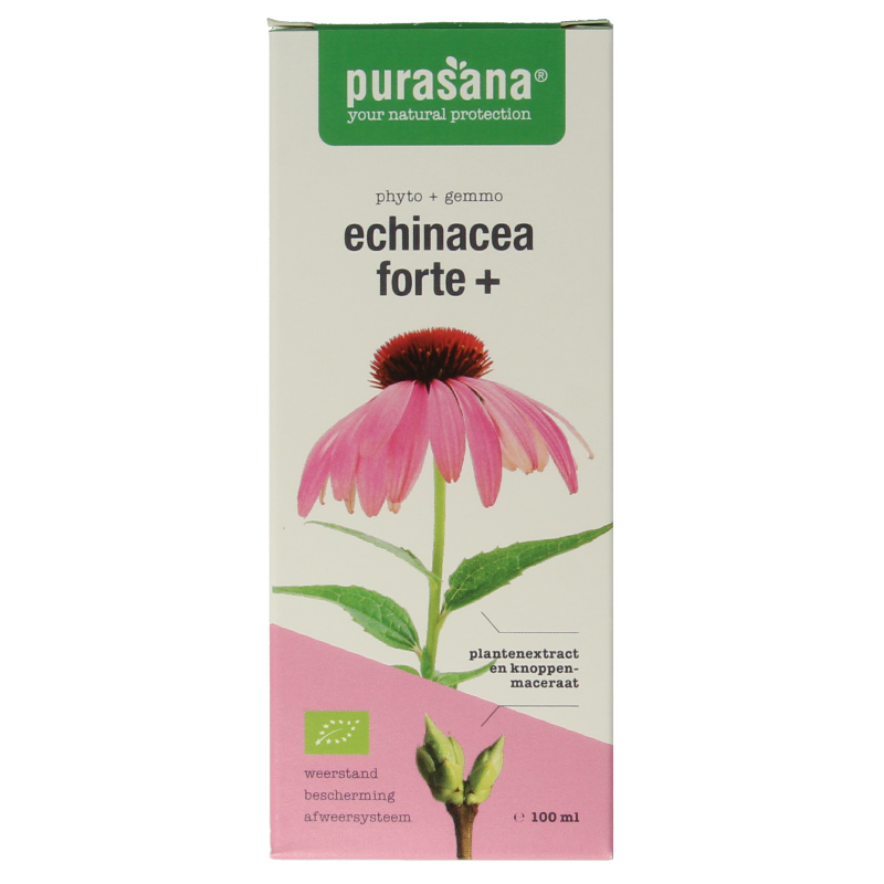 Purasana Echinacea forte + vegan bio  100 Milliliter