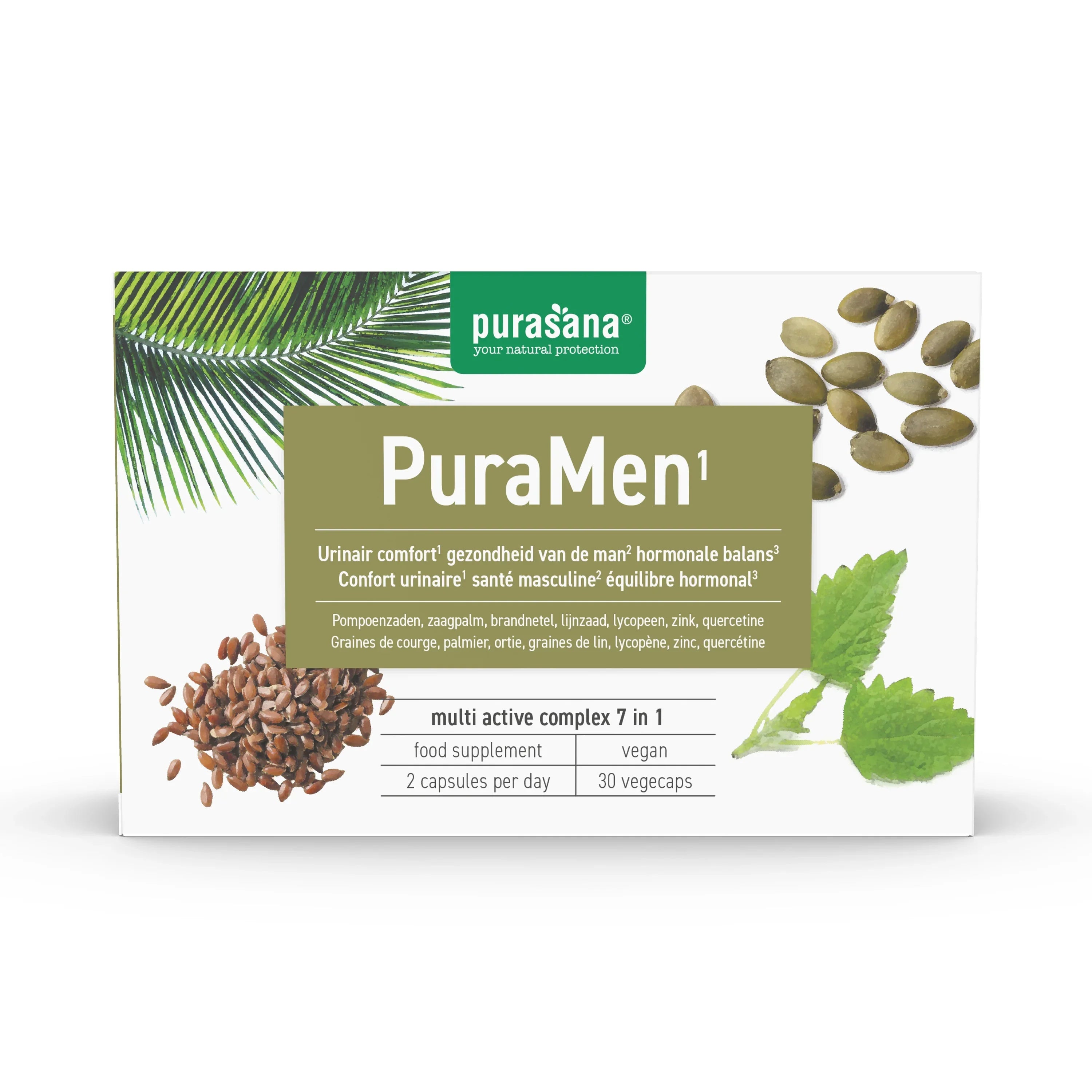 Purasana Puramen 30 Vegetarische capsules