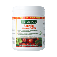 Fytostar Acerola vitamine C 1000 150.00 Kauwtabletten