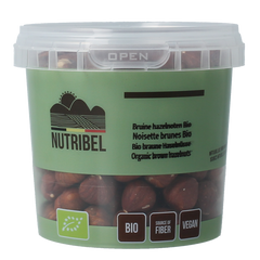 Nutribel Hazelnoten bruin bio 200 Gram