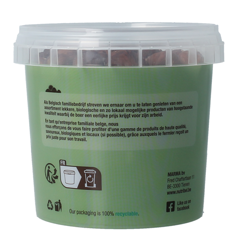 Nutribel Hazelnoten bruin bio 200 Gram