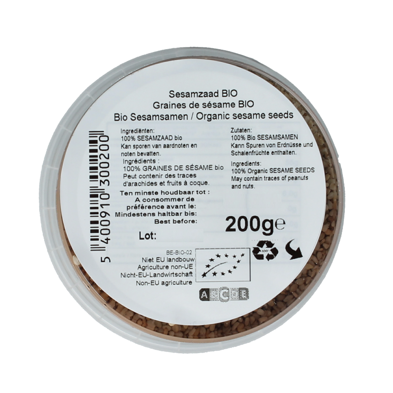 Nutribel Sesamzaad bio 200 Gram