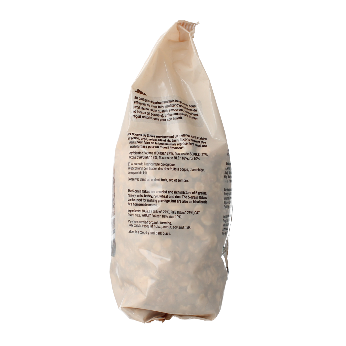 Nutribel 5-korenvlokken bio 500.00 Gram