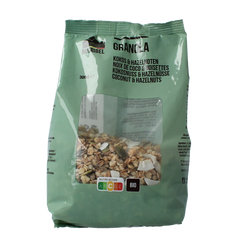 Nutribel Granola kokos hazelnoot bio 300.00 Gram