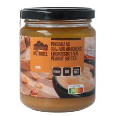 Nutribel Pindakaas bio 250.00 Gram