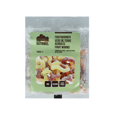 Nutribel Fruitwormen bio 100.00 Gram