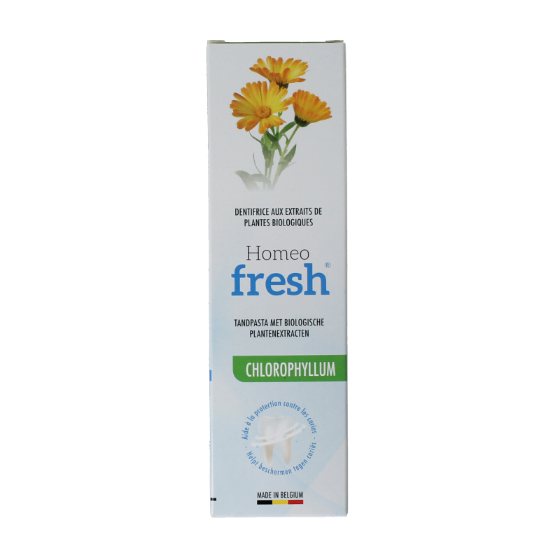 Homeofresh Tandpasta chlorophyllum 75 Milliliter