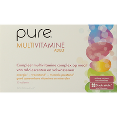Pure Multivitamine volwassenen 30 Tabletten