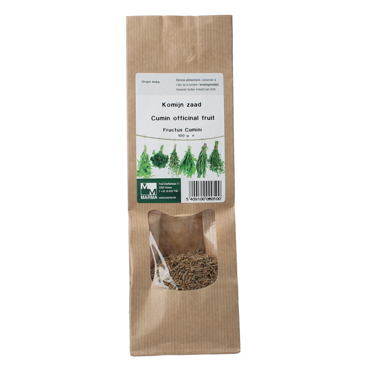 Marma Komijn vrucht zaad 100.00 Gram