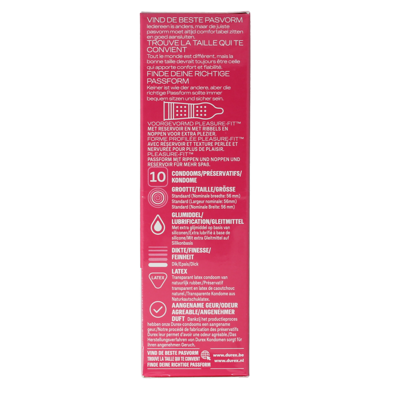 Durex Pleasure me 10 Stuks