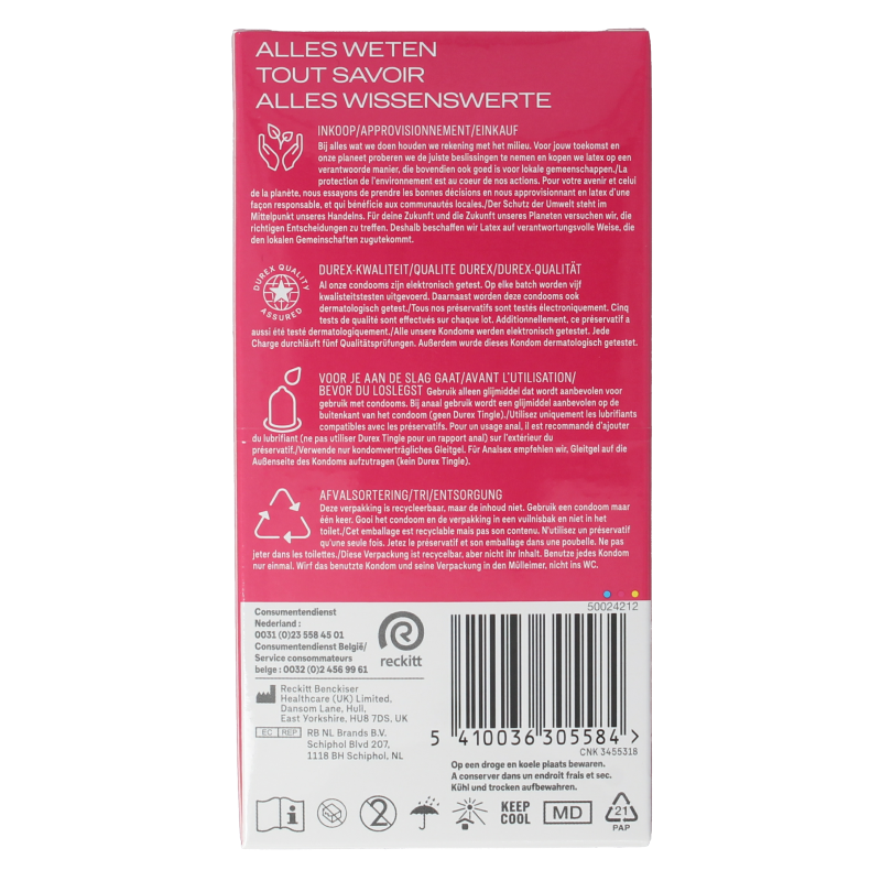 Durex Pleasure me 10 Stuks