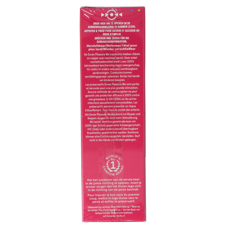 Durex Pleasure me 10 Stuks