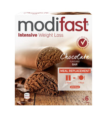 Modifast Intensive lunchbar chocolate 6x31g 1 Stuks