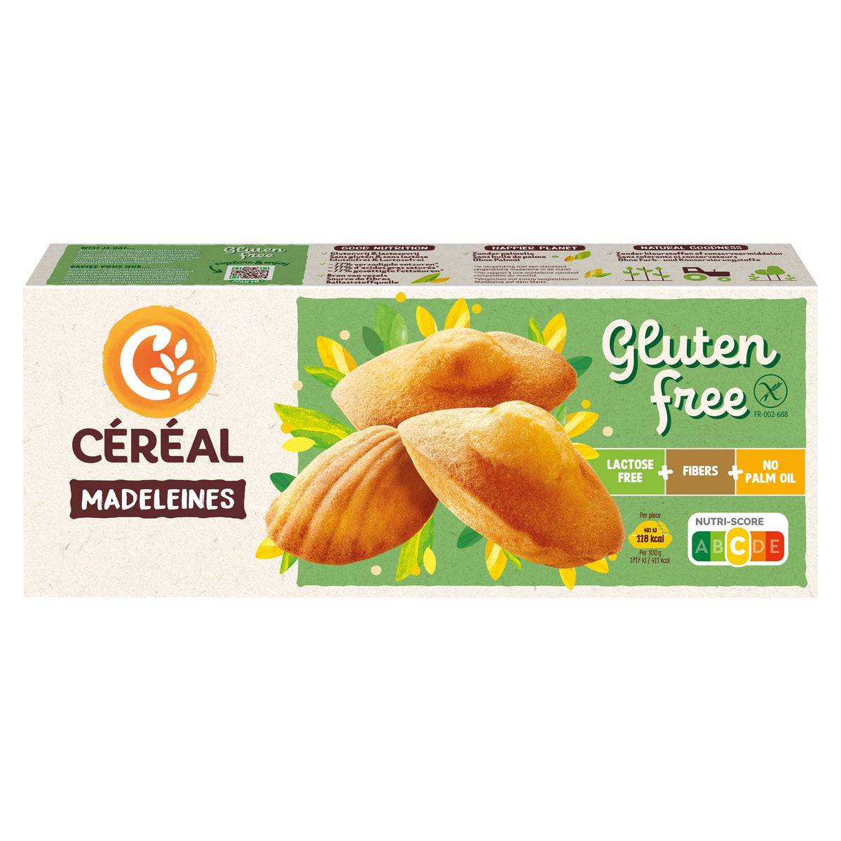 Cereal Madeleine glutenvrij 180 Gram