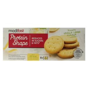 Biscotti Modifast Proteine shape vaniglia e limone 156,00 grammi