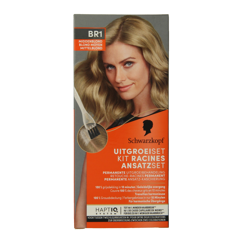 Schwarzkopf Vital uitgroeiset middenblond 1 Set