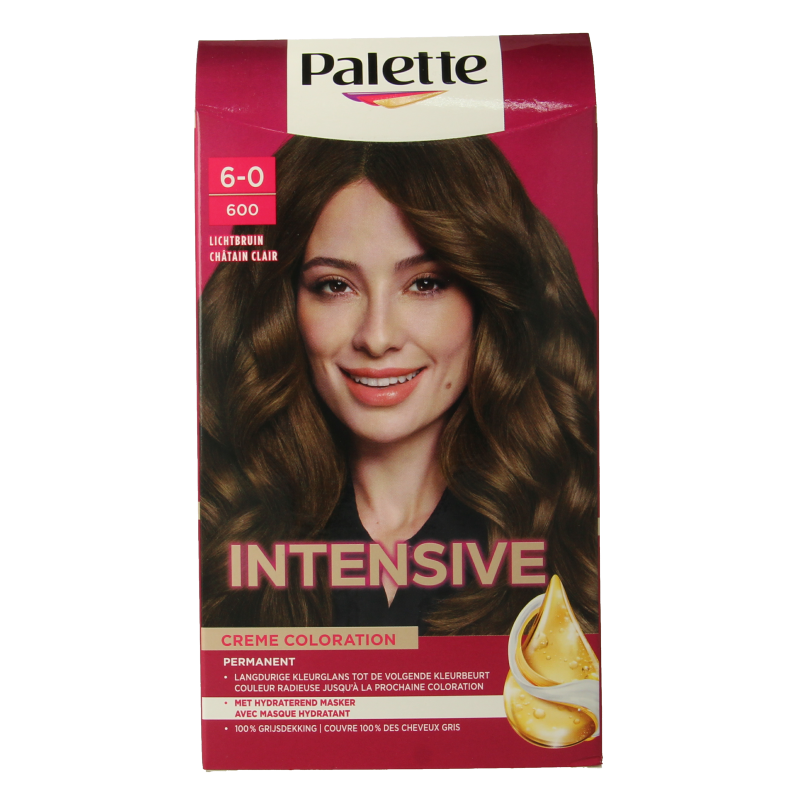 Poly Palette Haarverf 600 Licht bruin 1 Set