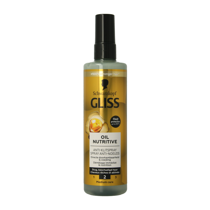 Gliss Kur Anti-klit spray oil nutritive 200 Milliliter