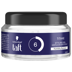 Taft Power gel titane pot 250.00 Milliliter