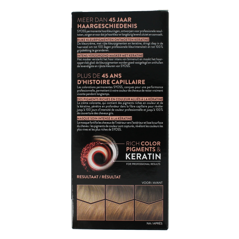 Syoss Color baseline 6-8 dark blond 1 Set