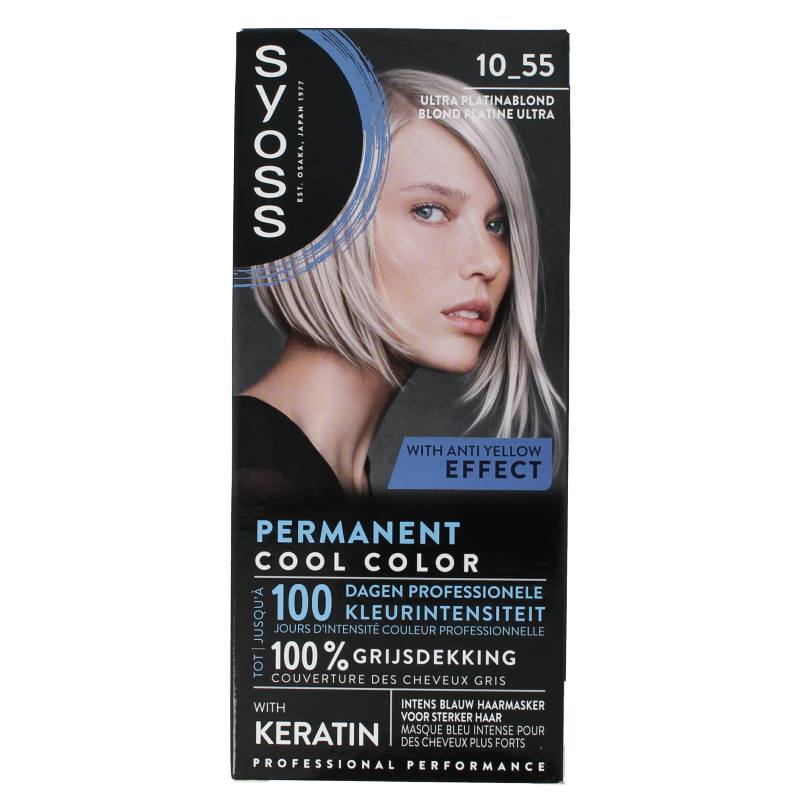 Syoss Color baseline 10-55 cool blonde 1 Set