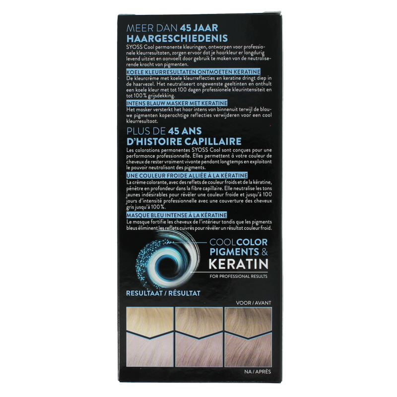 Syoss Color baseline 10-55 cool blonde 1 Set