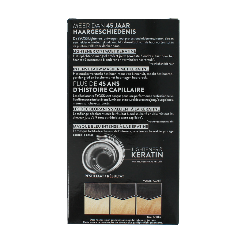 Syoss Color baseline 13-0  ultra plus lightener 1 Set