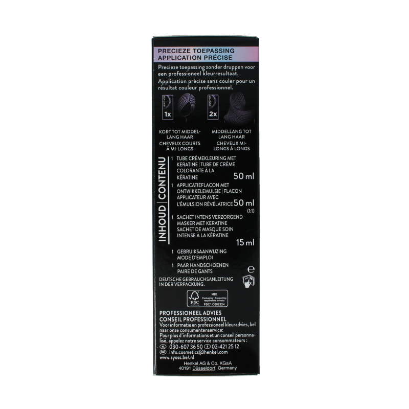 Syoss Metallics 6-61 autumn gold 1 Set