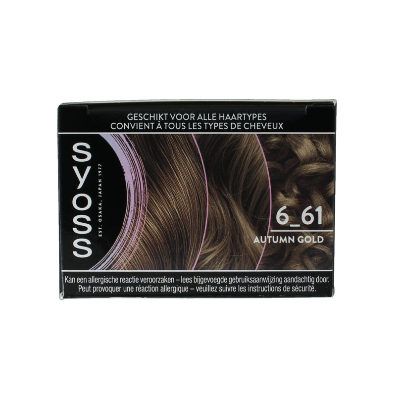 Syoss Metallics 6-61 autumn gold 1 Set