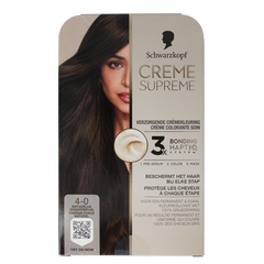 Schwarzkopf Creme supreme 4-0 donker bruin 1 Stuks