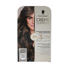 Schwarzkopf Creme supreme 6-0 licht bruin 1 Stuks