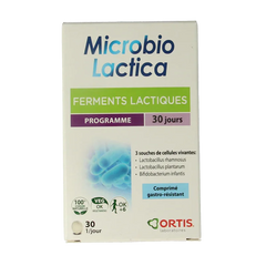 Ortis Microbio lactica 30 Tabletten