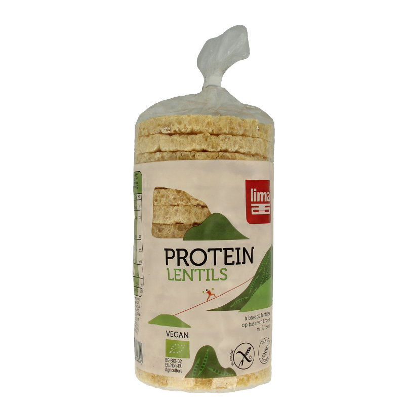 Lima Linzenwafels proteine bio 100 Gram