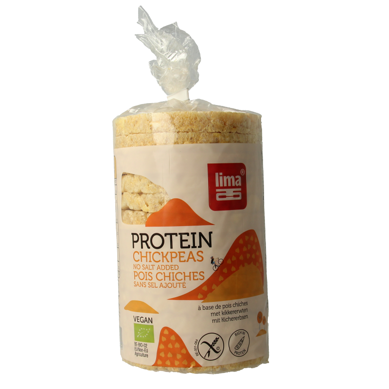 Lima Wafels kikkererwt proteine bio 100 Gram
