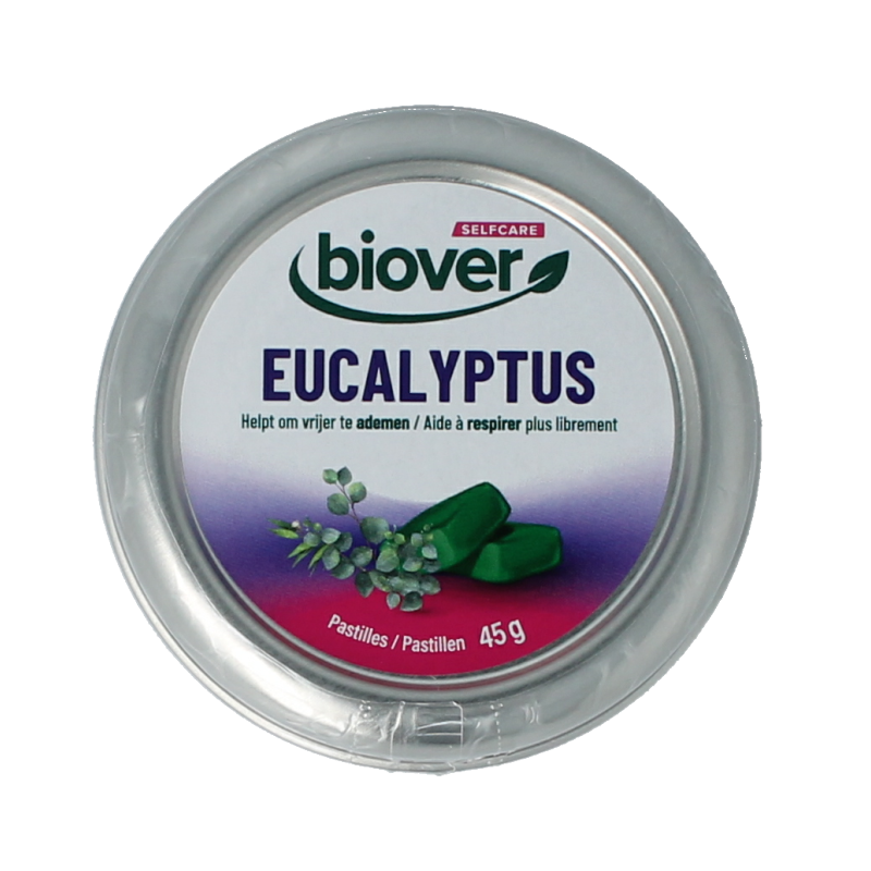 Biover Eucalyptus pastilles 45 Gram