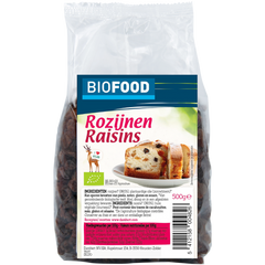 Damhert Rozijnen bio 500.00 Gram