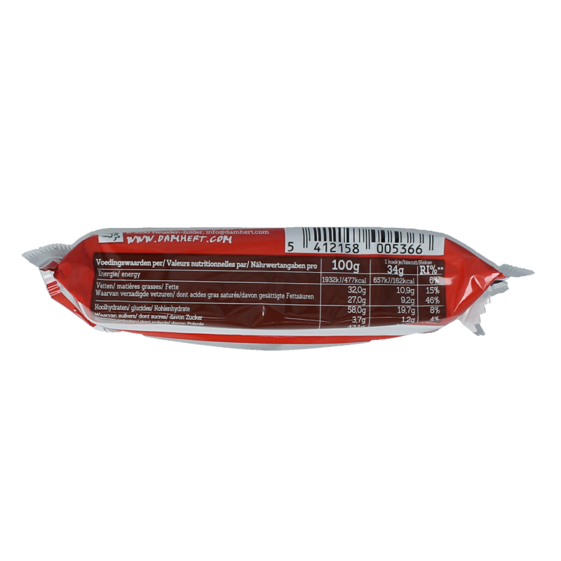 Damhert Mill choc chocolade reep 34 Gram
