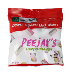 Damhert Peejays marshmallows 75 Gram