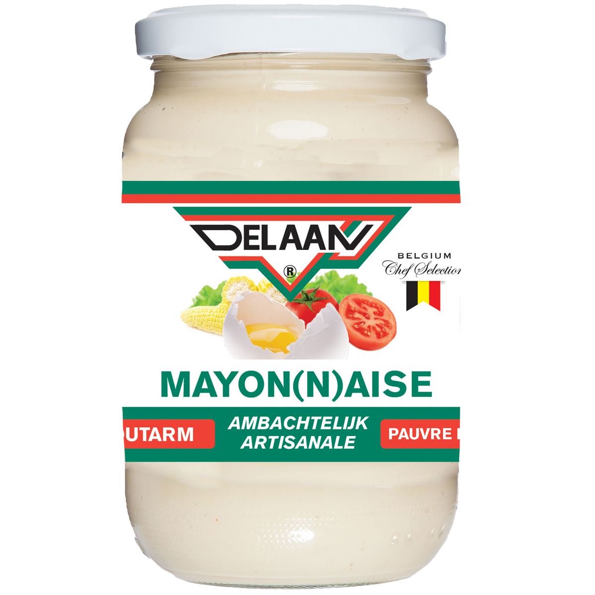 Delaan Mayonaise zoutarm 300.00 Gram