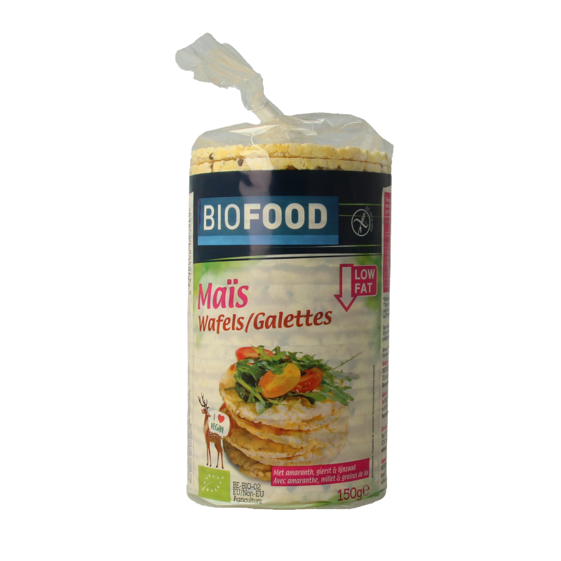 Biofood Maiswafels bio 150 Gram
