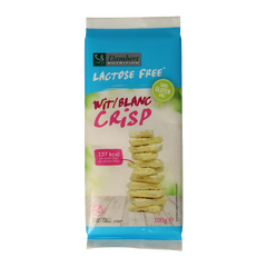 Damhert Witte chocoladetablet crisp gluten- en lactosevrij 100.00 Gram